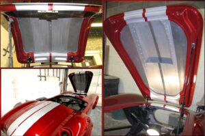 Ron's Metallization Process on the underside of Hood and Trunk
