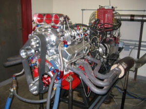 Blown and Injected 383 ci Small Block Chevy on the Dyno