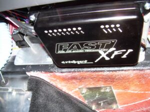 FAST XFI Computer Installed Under the Dash of Our Cobra